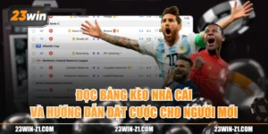 Đọc Bảng Kèo Nhà Cái Và Hướng Dẫn Đặt Cược Cho Người Mới